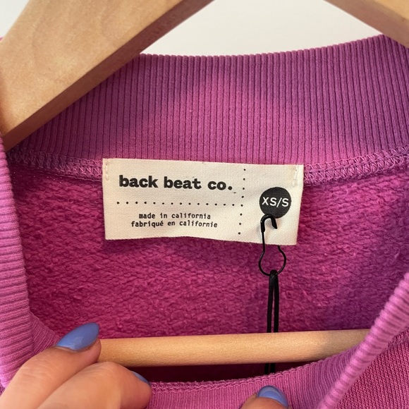 NWT sweatshirt Back Beat Co - Picture 3 of 3